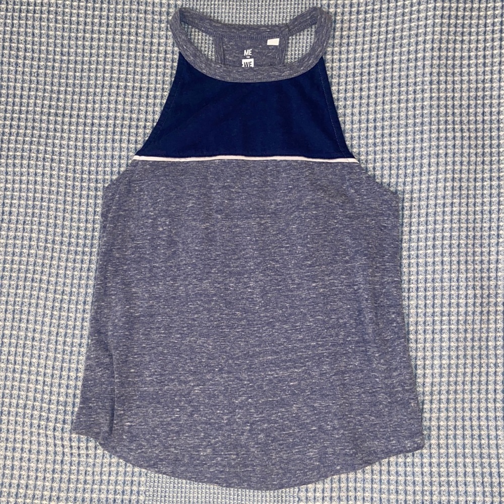Me to We Blue Tank Top Size Small